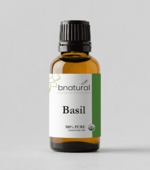bnatural basil essential oil