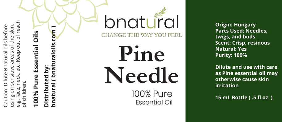 bnatural pine needle essential oil